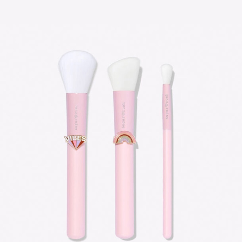 ⚡️⚡️⚡️💖🥳HP🥳💖NWB sugar rush tarte good vibes only brush set - Picture 2 of 3